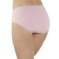 Women's Heather Low-Rise Brief Panties, 6 Pack - Walmart.com