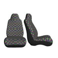 thumbnail image 3 of Pofeuu Mardi Gras Carnival3 Print Automotive Car Seat Covers Flat Cloth Full Set Seat Covers,Car Seat Covers front seats for Cars Trucks and SUVs-2 PCS, 3 of 9