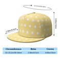 thumbnail image 5 of Custom Printed Flat Baseball Cap – Adjustable Snapback Hat with Flat Bill, Breathable and Durable, Personalized Design for Sports, Travel & Daily Wear, 5 of 6