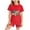 Red, variant on UngA Boy Girl 4th of July Outfit Short Sleeve American Flag 250 Anniversary USA Shirts Print Shorts Toddler Kids Independence Day Clothes Sets (Black,7-8 Years)