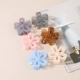 thumbnail image 3 of Yoyauz Ladies Girls Flower Paw Clip, Cute Medium Hair Clip, Daisy Hair Clip for Thick and Thin Hair, 2.7 Inch (About 7 cm) Flower Translucent Large Paw Clip, Non Slip Neutral Jaw Clip Hair Accessory,, 3 of 5