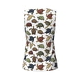 thumbnail image 5 of Fotbe Various Turtle Womens Loose Fit Casual Flowy Slim-Fit Tank Tops Athletic Round Neck Trendy Sleeveless Summer Tops for Gym and Yoga-, 5 of 9