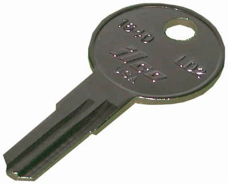 Ilco Nickel Plated Brass LD2 Larson Doors Key Blank, Each