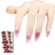 thumbnail image 1 of Minnieouse Adhesivo para uñas ajustable, a juego perfecto, resistente al agua, inofensivo, tipo de prensa, fuerte viscosidad, llamativos consejos Juegos de manicura YMC1012, 1 of 6