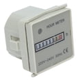 thumbnail image 3 of SHAR Hour Meter Mechanical Hour Counter Industrial Timer with Indicator HM‑2/UWZ48 220‑240V 0.3W, 3 of 9