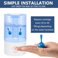 thumbnail image 4 of Limpiador de tanque humidificador, bola de limpieza de desmineralización, compatible con humidificadores de niebla, tanque de peces, purifica el agua, evita la acumulación de agua dura, elimina el pol, 4 of 5