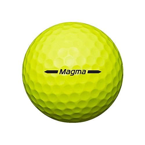 Volvik Magma Golf Balls 12 Pack, Yellow