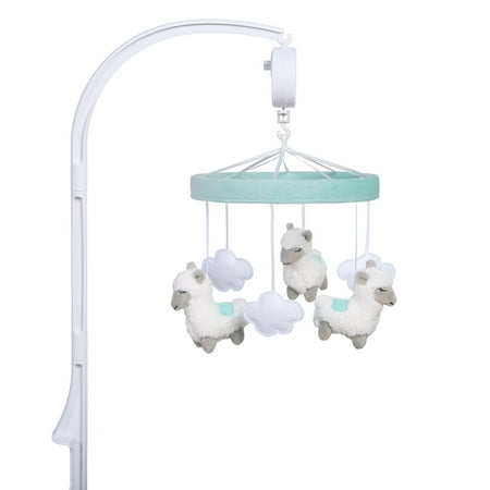 UPC: 0846216062452 | Sammy & Lou Llama Musical Crib Mobile