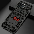 thumbnail image 1 of Silicone Matte Phone Case for Samsung Galaxy S10 Note 20 Ultra Note 9 8 S9 Note 10 Plus S8 Plus Sanrio H-Hello Kitty Cover Gift Festivals, 1 of 7
