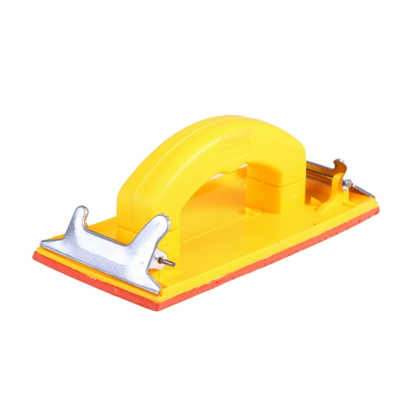 GOOHOCHY Decking Sanding Tool Ergonomic Handle Yellow 1Pcs