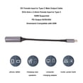 thumbnail image 4 of DC5517 Para Mecanografiar El Cable De La Carga De C, Hembra A DC Flexible Masculino Para Mecanografiar El Cable De Alimentación De C 100W Para La Tableta, 4 of 7