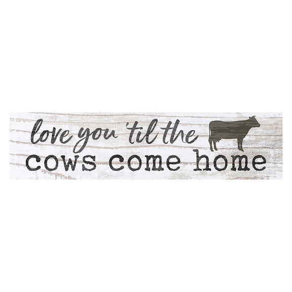 P. Graham Dunn Outdoor Pine Table Signs, 0.44 in x 6 in