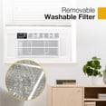 thumbnail image 5 of Whirlpool 18,000 BTU 230V Window Mounted Air Conditioner with Supplemental Heat, WHHW182BW, 5 of 16