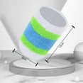 thumbnail image 4 of Toudaret Double-sided Sweat-wicking Wristband Sports Wristband Sweatbands Set Soft Elastic Moisture Wicking Wristbands Breathable Headband for Sports, 4 of 8