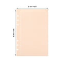 thumbnail image 3 of 160 hojas de cuaderno Insertar Inserción de repuesto de papel de reproducción de papel Insertos de repuesto de cuaderno, 3 of 5