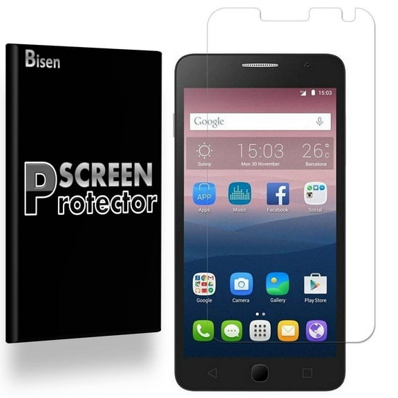 Alcatel OneTouch Flint [8-Pack BISEN] Screen Protector, Anti-Glare, Matte, Anti-Fingerprint, Anti-Scratch
