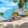 thumbnail image 1 of Carpa de playa Sportneer, 245 x 141 cm, con protección UV UPF50+, 1 of 7