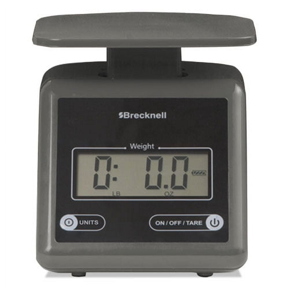 Electronic Postal Scale, 7 Lb Capacity, 5 1/2 X 5 1/5 Platform, Gray | Bundle of 5 Each