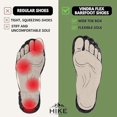 thumbnail image 6 of Hike Footwear Vindra Flex - Warm Barefoot Winter Boots, Non-Slip, Wide Toe Box Shoes for Adults - Unisex, 6 of 7