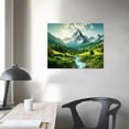 thumbnail image 3 of PIKWEEK Canvas Wall Art Sunset Picture Artwork Wall Decor 5 Pieces Canvas Prints American Large Poster Painting for Living Room, 3 of 4