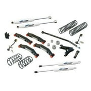 Pro Comp Suspension 4 Inch Stage II Lift Kit with ES3000 Shocks K3083B Fits select: 1997-2006 JEEP WRANGLER / TJ