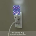 thumbnail image 5 of Balery Space Pattern LED Night Light with Automatic Sensor Plug in Night Light with Dusk-to-Dawn Light Sensor LED Nightlight 0.5W-UK, 5 of 7