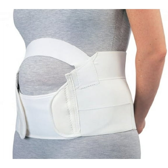Maternity Support Belt Procare Medium Strap Closure 42 to 52 Inch Waist Circumference 8 Inch
