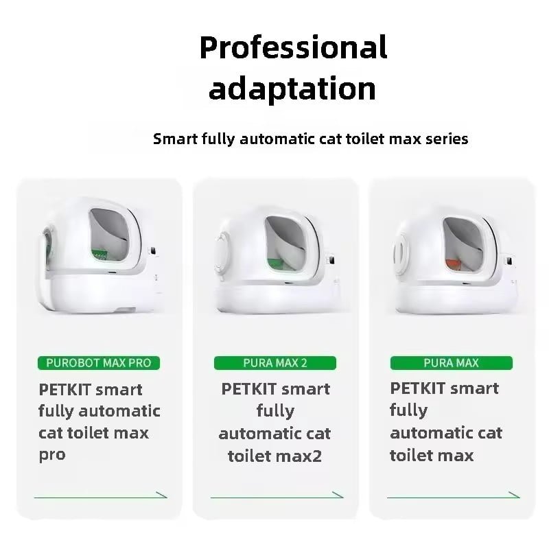 PETKIT Magnetic Dustproof Curtain 2.0 for PURAMAX 2/PUROBOT MAX PRO Automatic Cat Litter Box