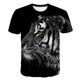 thumbnail image 1 of Niños tigre Animal camiseta verano niños juego tigre camisetas niños niñas adolescentes dibujos animados Animal camiseta niños Animal tigre Tee12T Gao Jinjia LED, 1 of 2