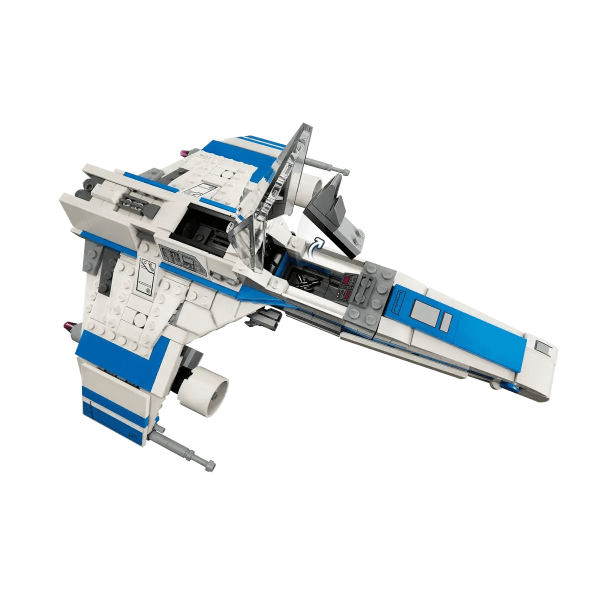 Lego Star Wars Republic E-Wing vs Shin Hati’s Starfighter Building Kit
