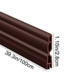 thumbnail image 5 of Door Draft Stopper, Door Weather Stripping, Door Bottom Gap Filler, Flexible Rubber Self-Adhesive Seal Strip, Noise Wind Dust Proof Thermal Insulation Accessory, Cuttable No-Drill Weather Guard, 5 of 7