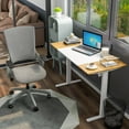 thumbnail image 6 of Furniture of America Tilah Modern Metal 2-Piece Desk and Chair Set in White, 6 of 16