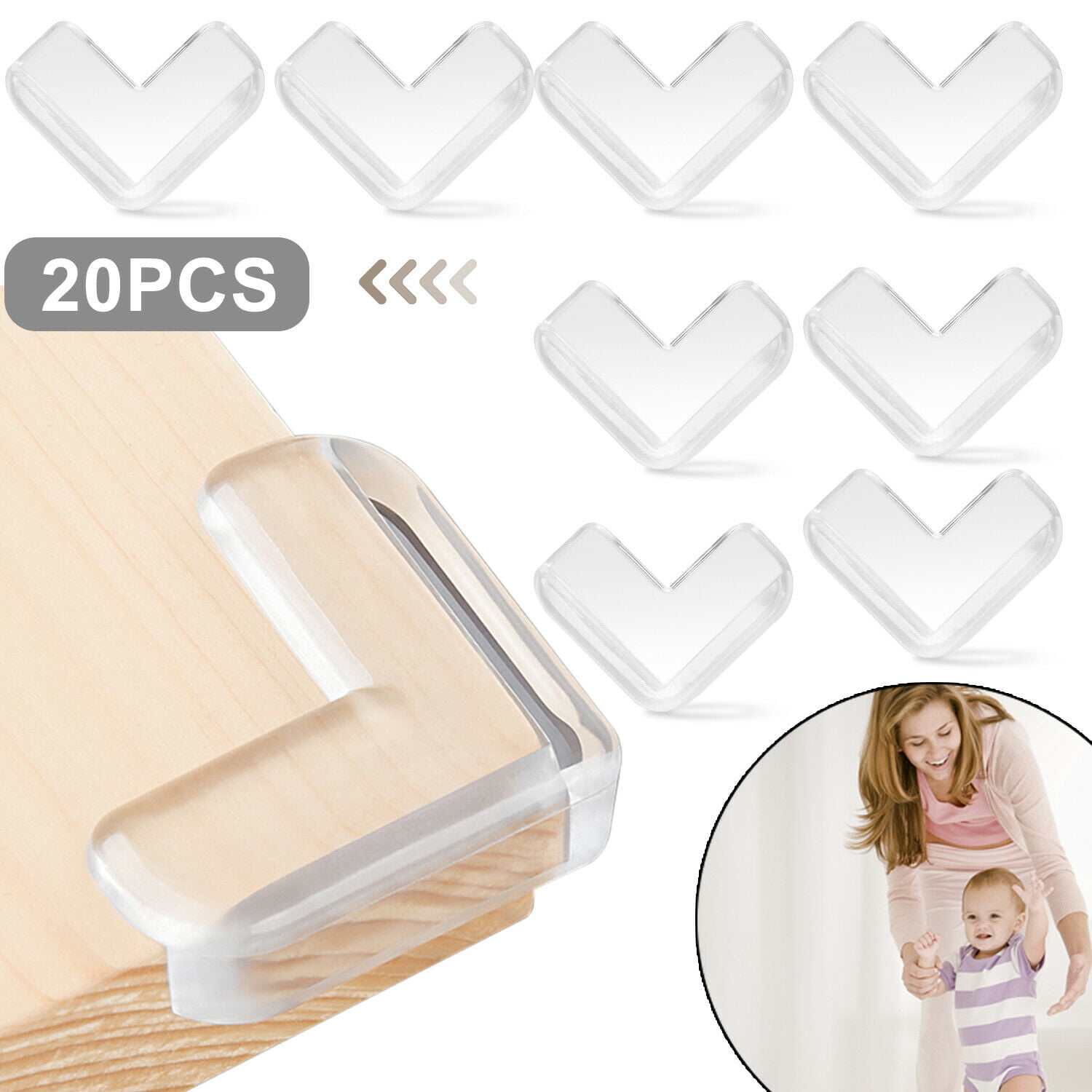 4/16Pc Upgraded Corner Protector Baby Safety Silicone Corner