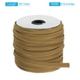 thumbnail image 2 of Uxcell 1Pcs Piping Cord Trim Piping Tape for Sewing DIY Crafting Fabric Edge Trim Khaki 1/2" x 65 Yard, 2 of 5