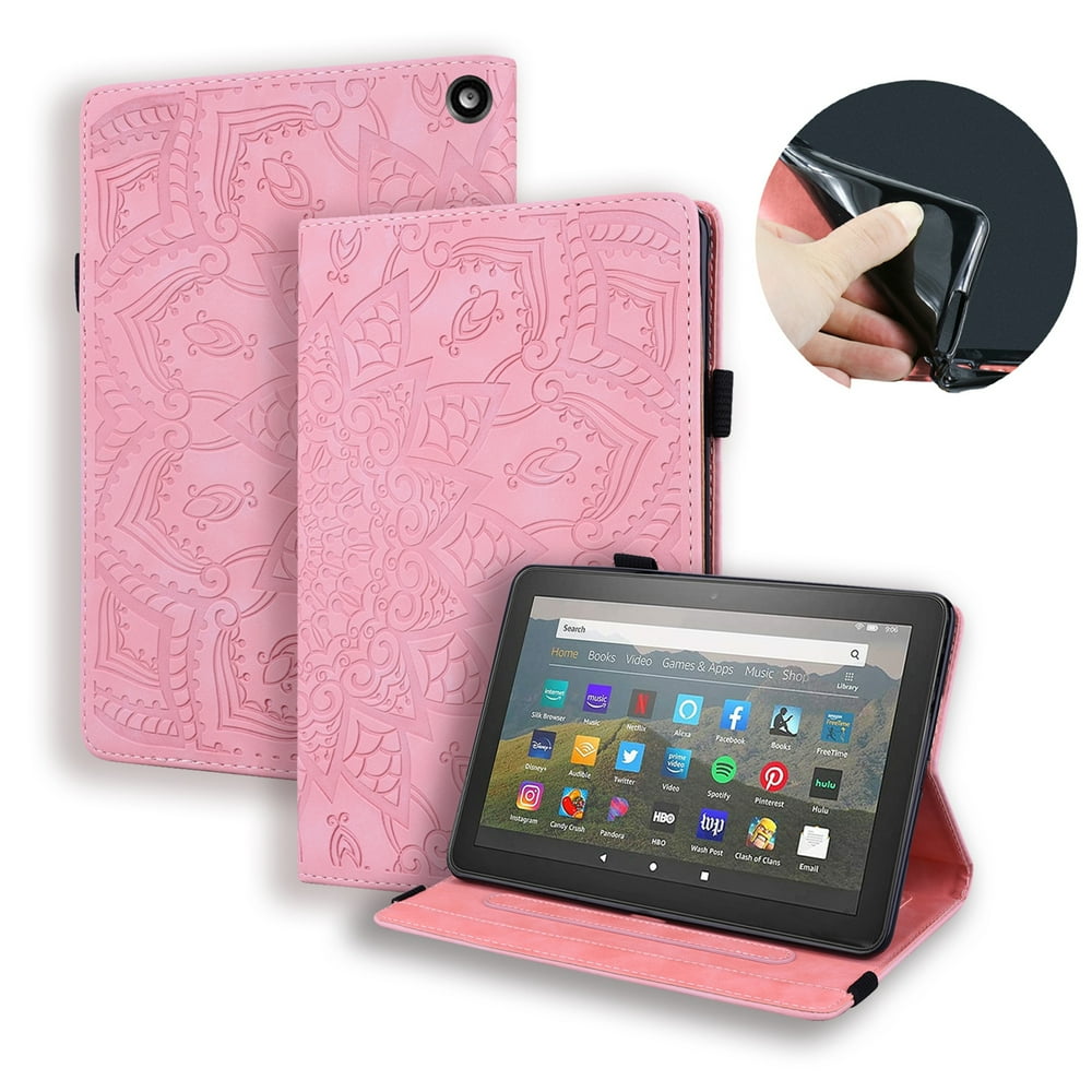 Dteck Folio Case For Amazon Kindle Fire HD 8 (10th Generation) / HD 8