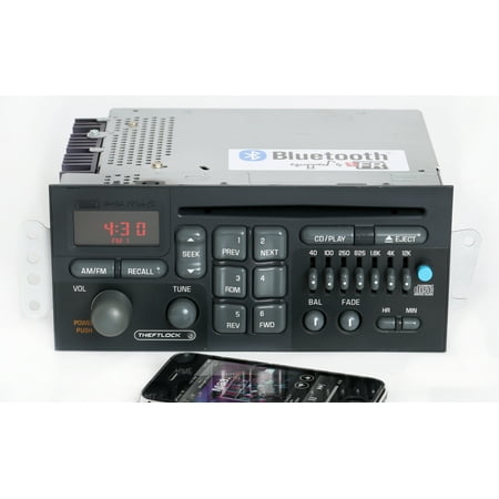 - Pontiac Bonneville Grand Am 1996-2003 Radio AM FM CD w Bluetooth Music 09390772 - Refurbished
