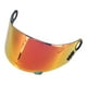 thumbnail image 2 of Visera para casco de motocicleta, lente facial ajustable a prueba de rayos UV para FF358 FF396, color rojo, 2 of 5