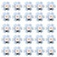 thumbnail image 2 of Chip LED SMD de alta potencia BuyWeek 25 piezas 0.5 W 5 V, 2 of 12
