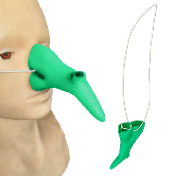 Home Decoration Latex Witch Nose Halloween Nose Cosplay Props With Elastic Halloween Costume Accessories For Adult Kids Toys
