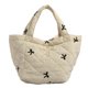 thumbnail image 3 of Bolso Mujer Acolchado Hombro Puffy Crossbody (Beige L), 3 of 7
