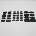 thumbnail image 4 of Chalkboard Labels Bundle Saves You Money: 146 Stickers + 2 Erasable White Chalk Markers. BEST Large Reusable Labels+Liquid Chalk Pen, 4 of 5
