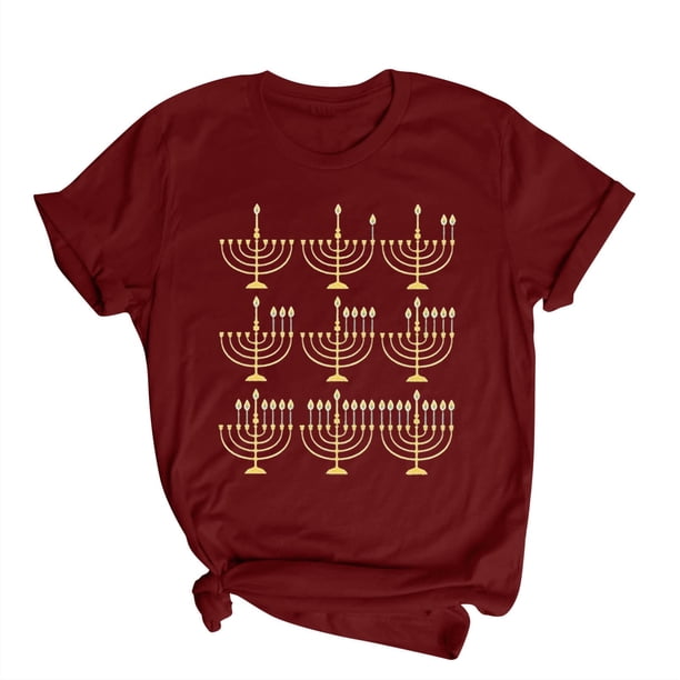 Blusas de Manga Corta para las Mujeres Divertida Impresión Cuello Redondo Camiseta Vintage, Blusas de Primavera para las Mujeres