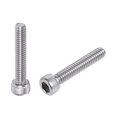 thumbnail image 3 of #8-32x7/8" Hex Socket Bolts 304 Stainless Steel Polished 25 Pack, 3 of 5