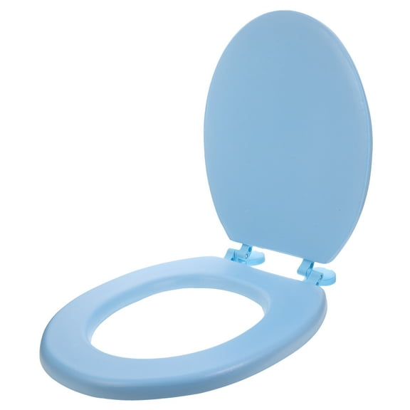 Toilet Seat Foam Toilet Seat Thickened Toilet Seat Comfortable Toilet Seat Easy to Install Toilet Seat for Bathroom Use
