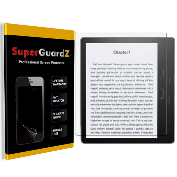 [3-Pack] For Amazon Kindle Oasis (2nd Gen, 2017) - SuperGuardZ Ultra Clear Screen Protector, Anti-Scratch, Anti-Bubble