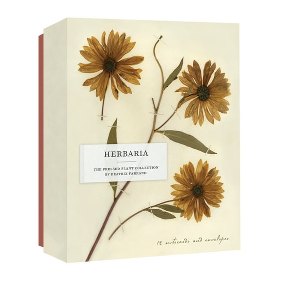 Herbaria: The Pressed Plant Collection of Beatrix Farrand : 12 Notecards and Envelopes (Cards)