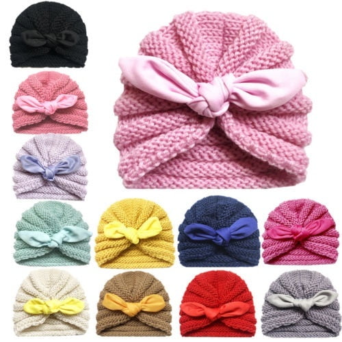 baby girl knitted hats