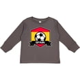 thumbnail image 3 of Inktastic Soccer Spain Flag Banner Boys or Girls Long Sleeve Toddler T-Shirt, 3 of 5