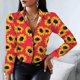 thumbnail image 2 of Camisas Para Mujer, Camisetas de Gran Tamaño, Manga Larga, Moda, Cuello Vuelto, Estampado, Camiseta Informal, Camisetas Odeerbi  ODB134409, 2 of 8