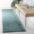 thumbnail image 1 of Alfombra Runner SAFAVIEH August Shag Collection Aqua 70 x 240 cm, 1 of 8